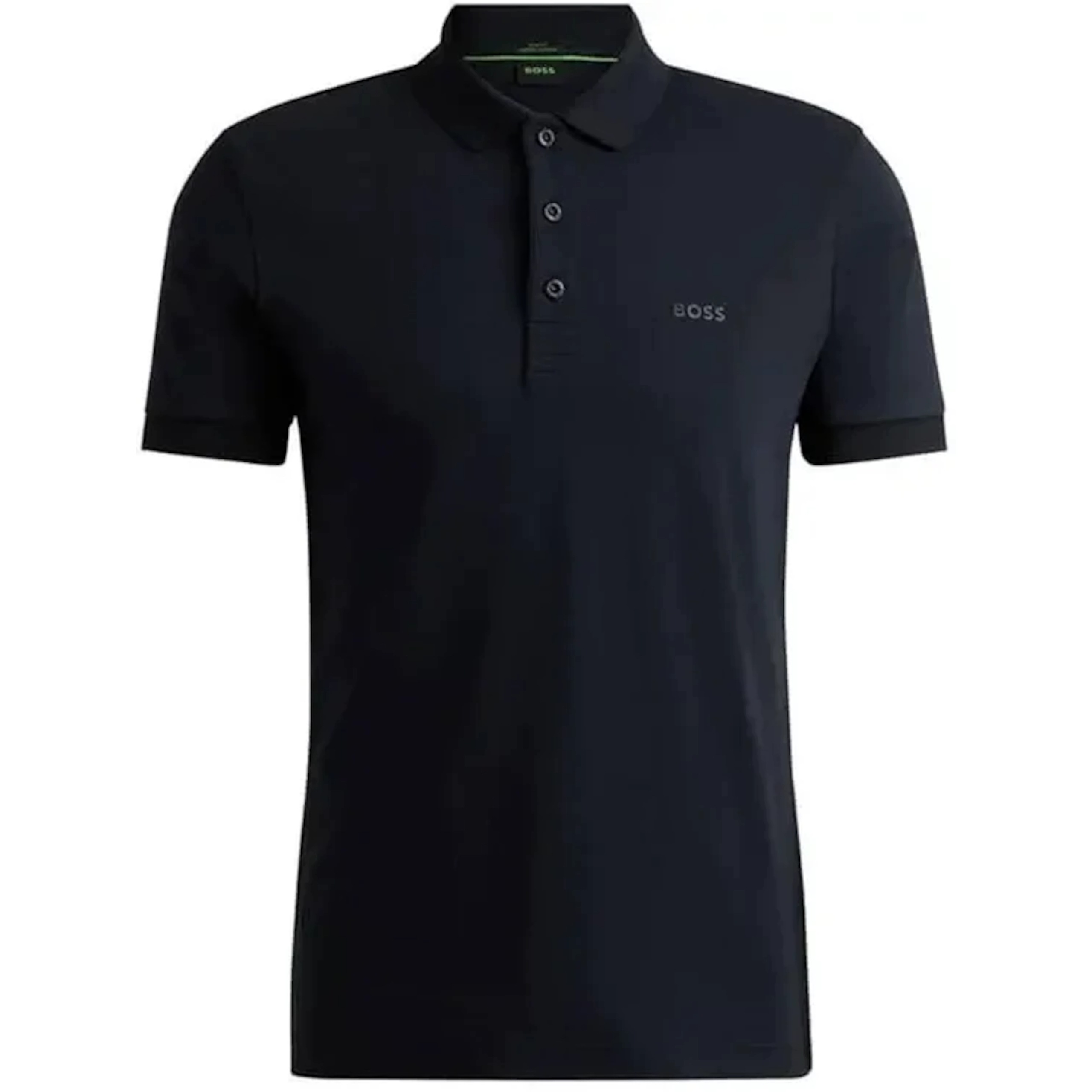 Tričko pánské polo Hugo Boss Paule Rib černé elastické M