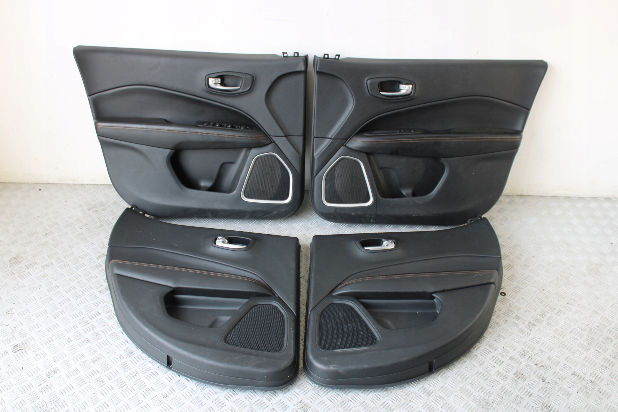 seats inner upholstery leather JEEP COMPASS II 2