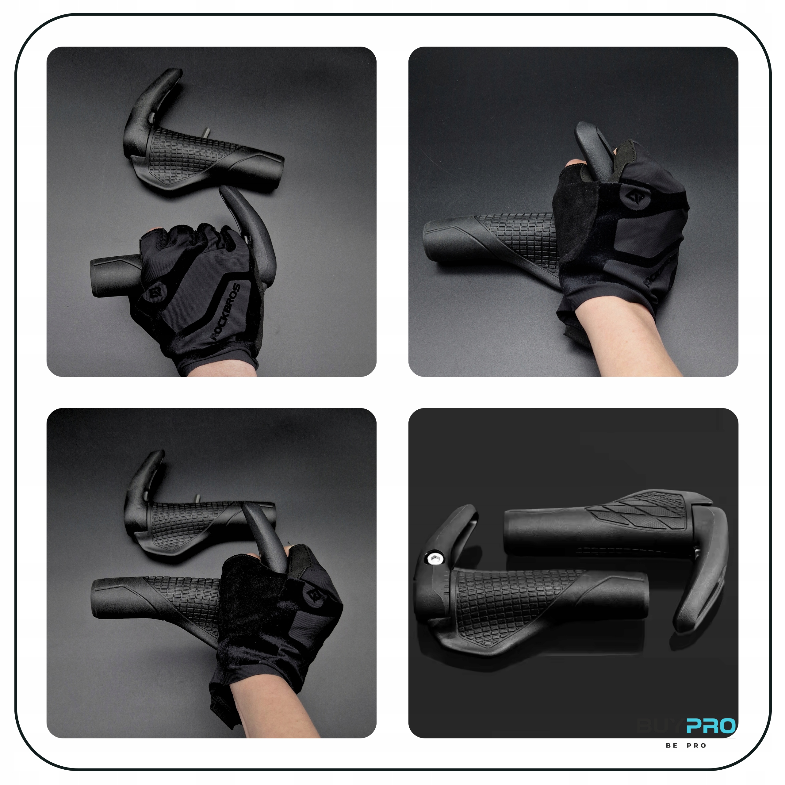 Chwyty na rower ROGI GRIPY ROWEROWE RĄCZKI do kierownicy ROGI Ergonomiczne EAN (GTIN) 5904496144543