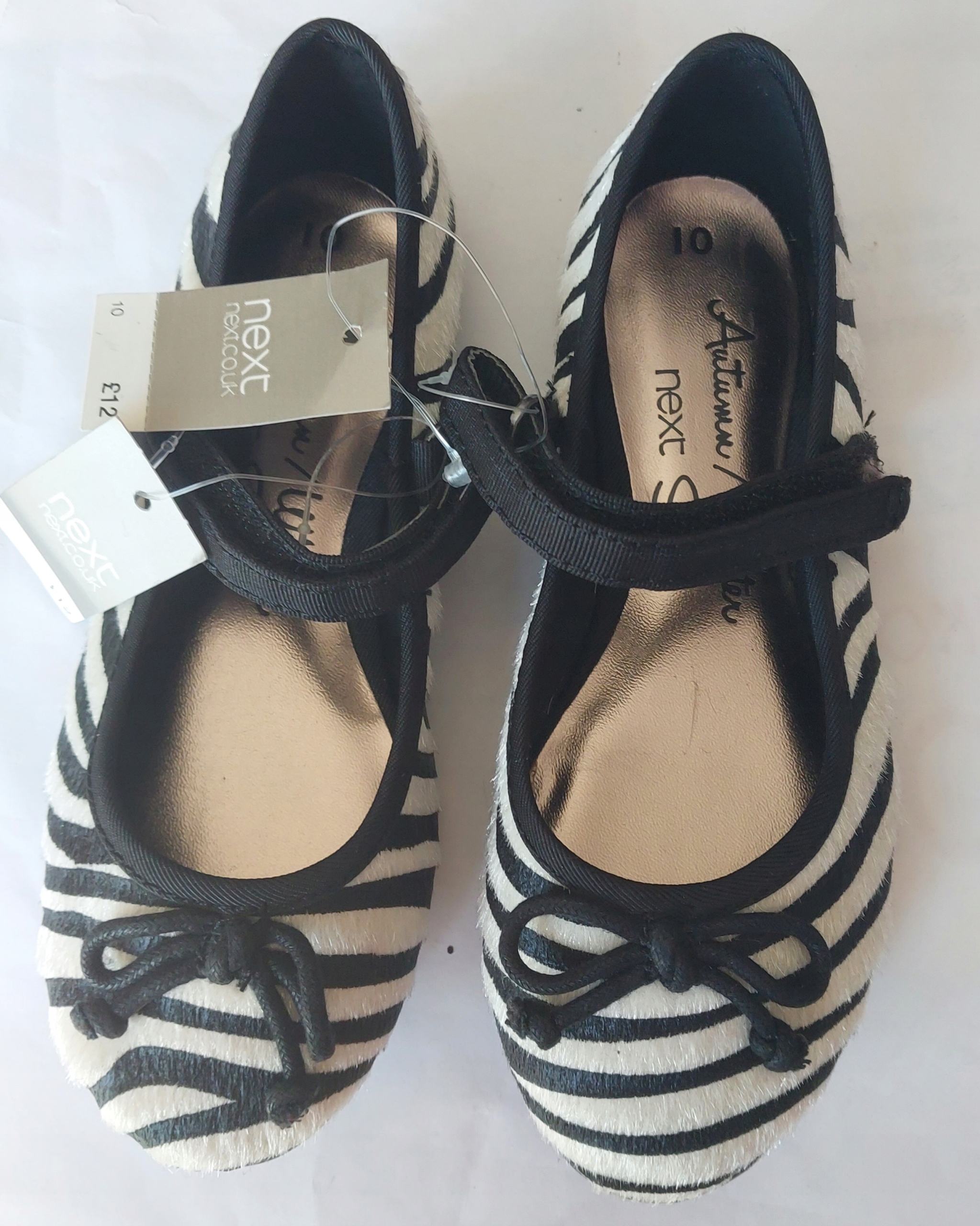 next balerinki zebra 10 UK 28 PL Marka next