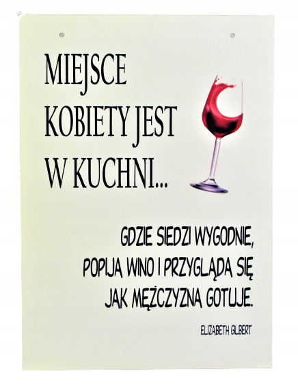 

Tabliczka Okazjonalna ..Kobieta...Kolorowy Nadruk