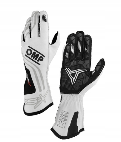 Omp Ks-x Kartingové rukavice Fia 8877-2022 L biele