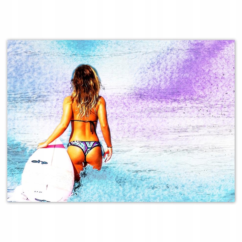 

Plakaty 70x50 Surferka