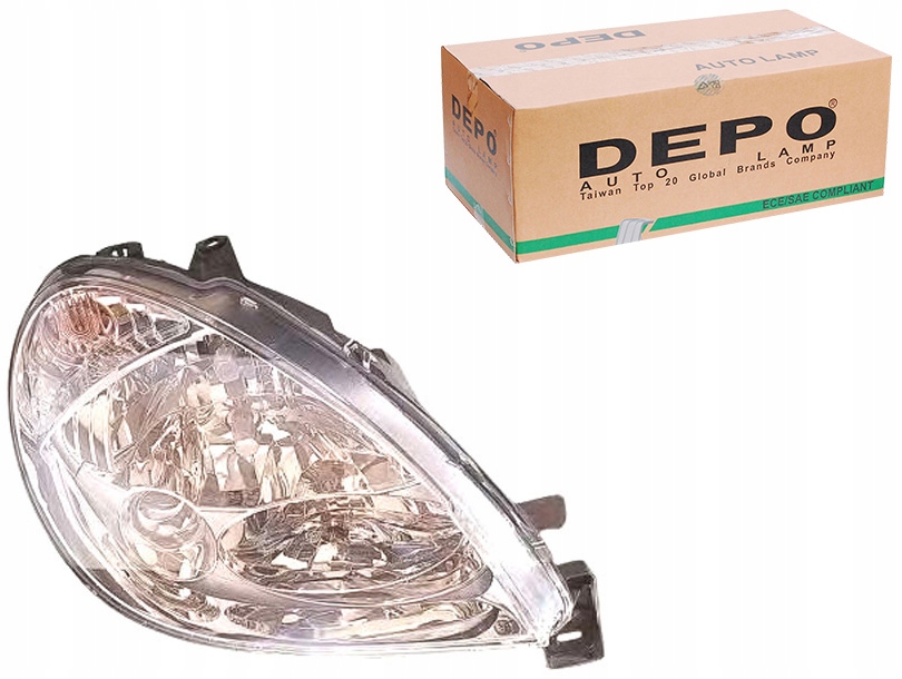 552-1114R-LD-EM - Фара (H1 / H7 электрическая с мотором цвет ВКЛ