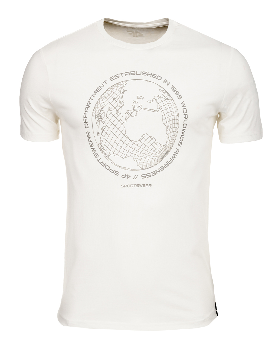 

4F Koszulka męska tshirt sportowy bawełna r.M
