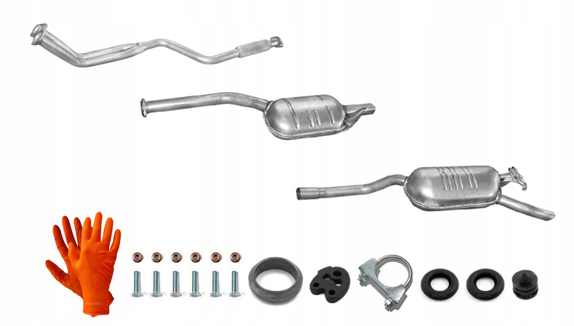 Mercedes W124 200 230 E200 2.0 2.3 (1985-1992) Výfukový Systém