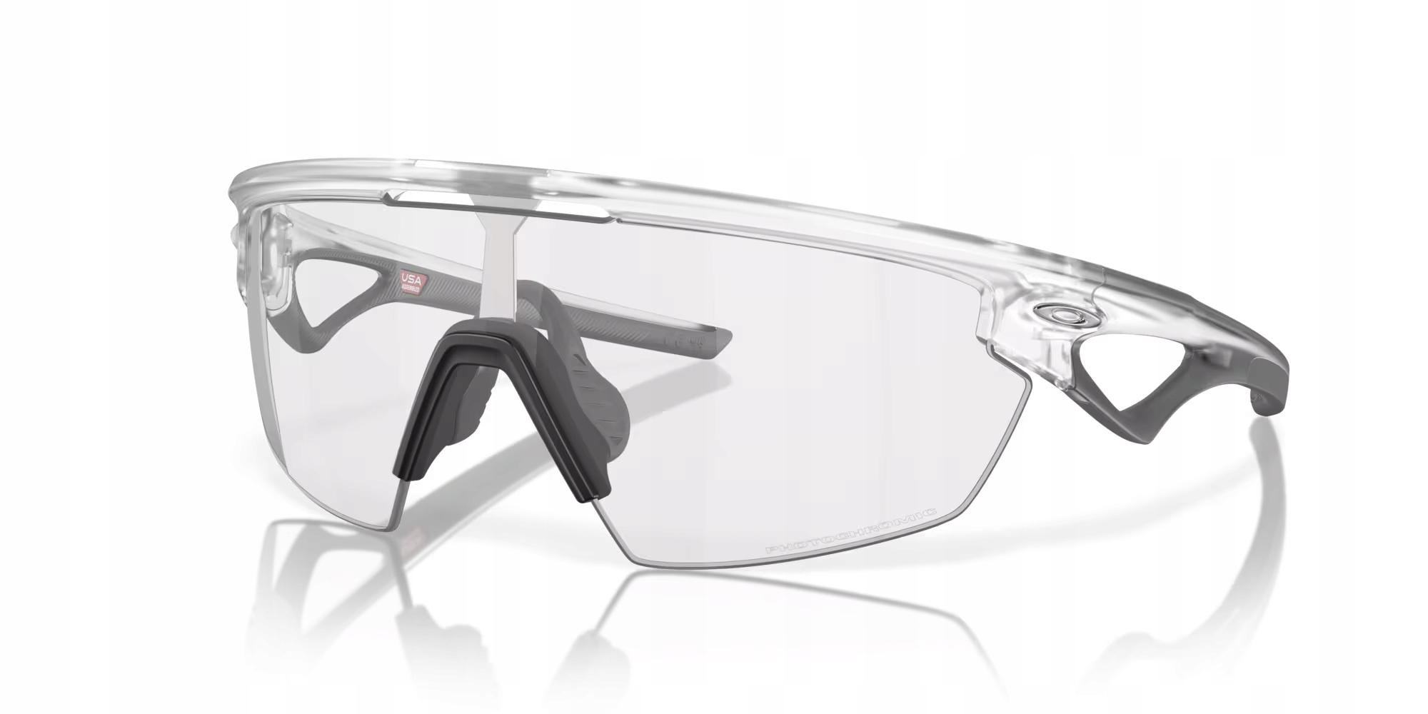 Brýle Oakley Sphaera Matte Clear, Clear To Black Iridium Photochromic