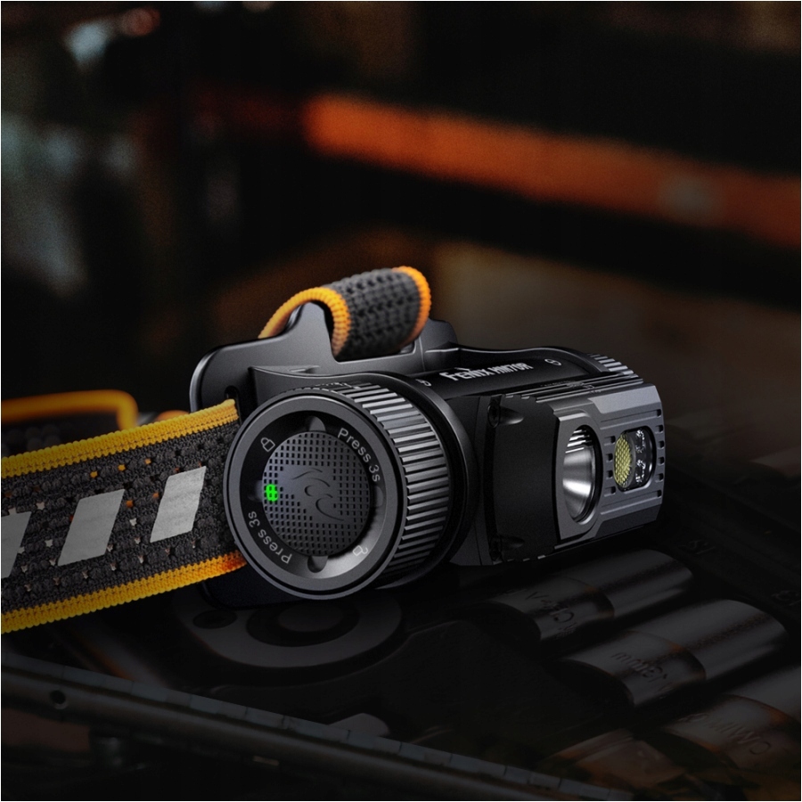 FENIX LATARKA DIODOWA CZOŁOWA CZOŁÓWKA LED HM70R 1600lm 8 trybów USB-C 186m Maksymalna siła światła 1600 lm