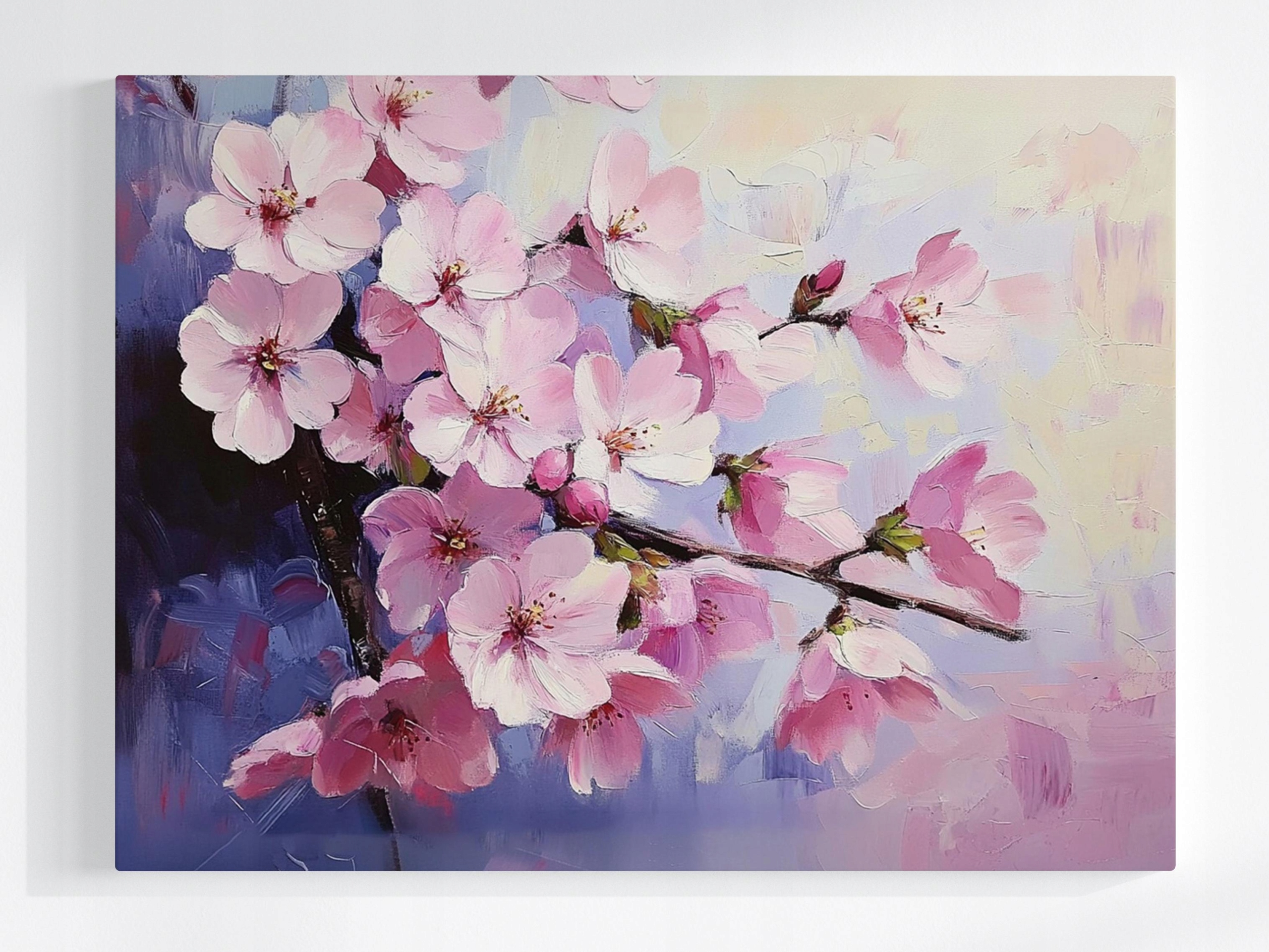 Obraz Na Plátně Canvas Příroda Strom Květiny Višeň Sakura 80x60