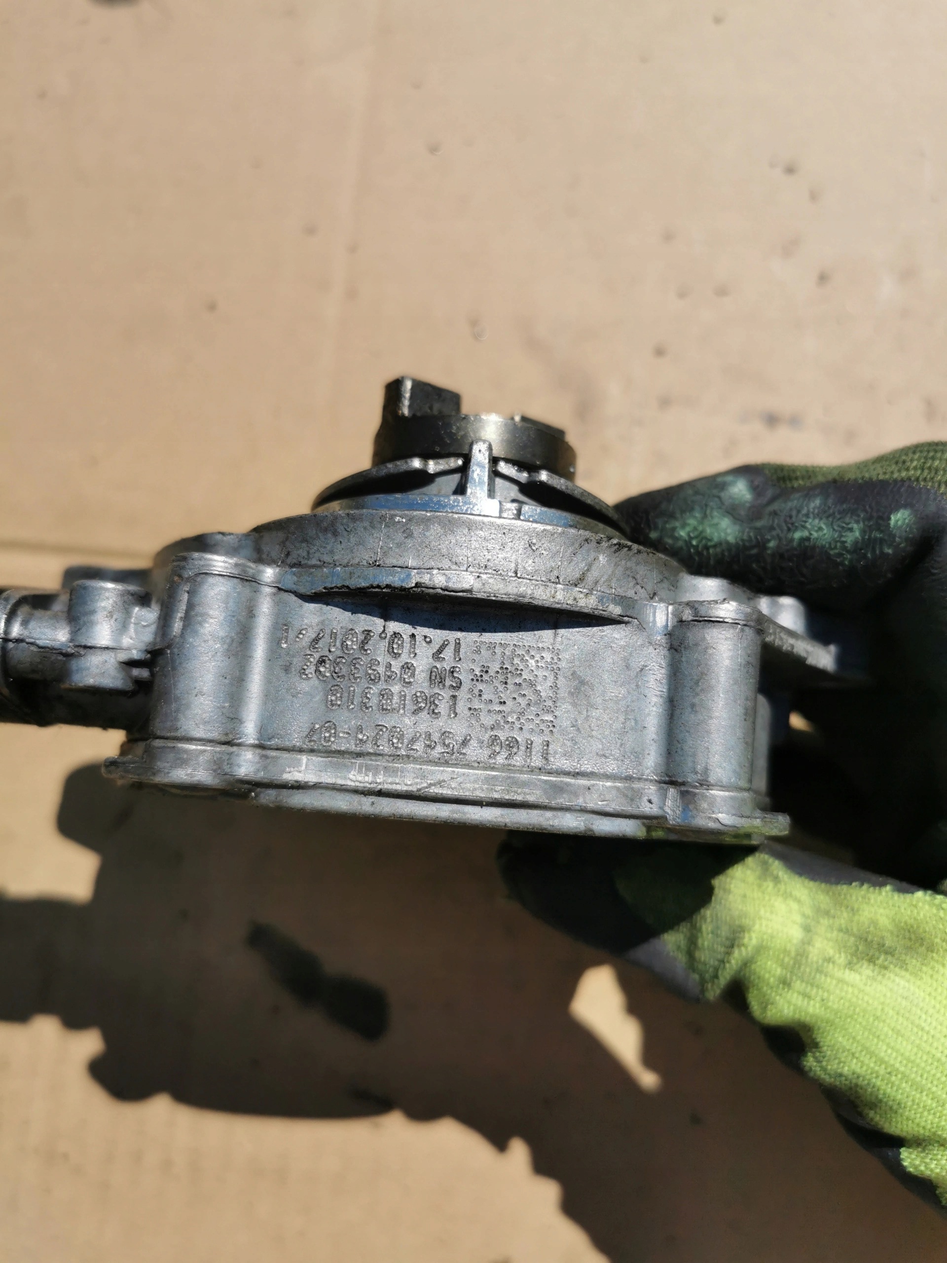BMW E60 520I 0313-327-116 Pompa VACUM WACUM