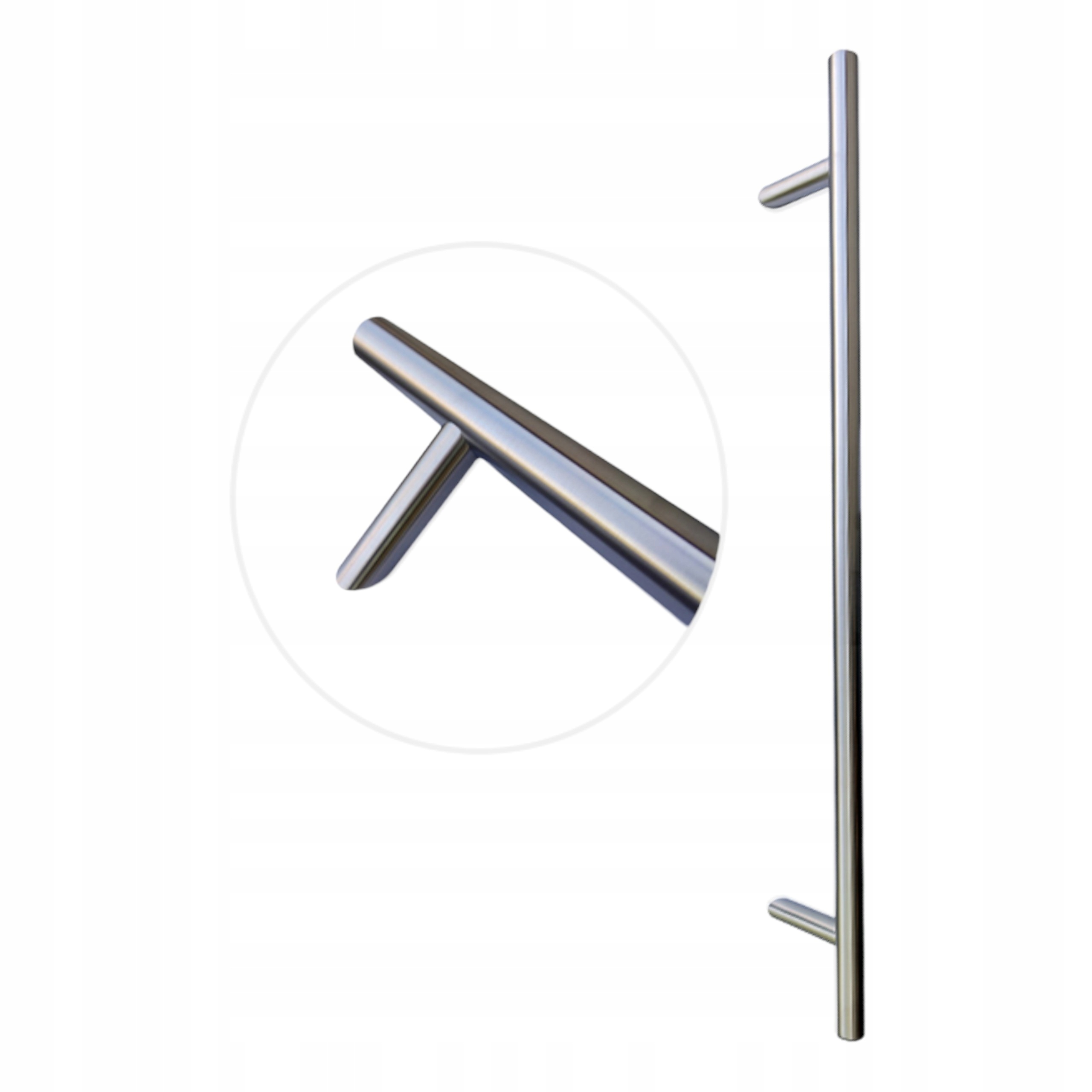 ANTABA OKRĄGŁA POCHWYT DO DRZWI FURTKI INOX 120CM