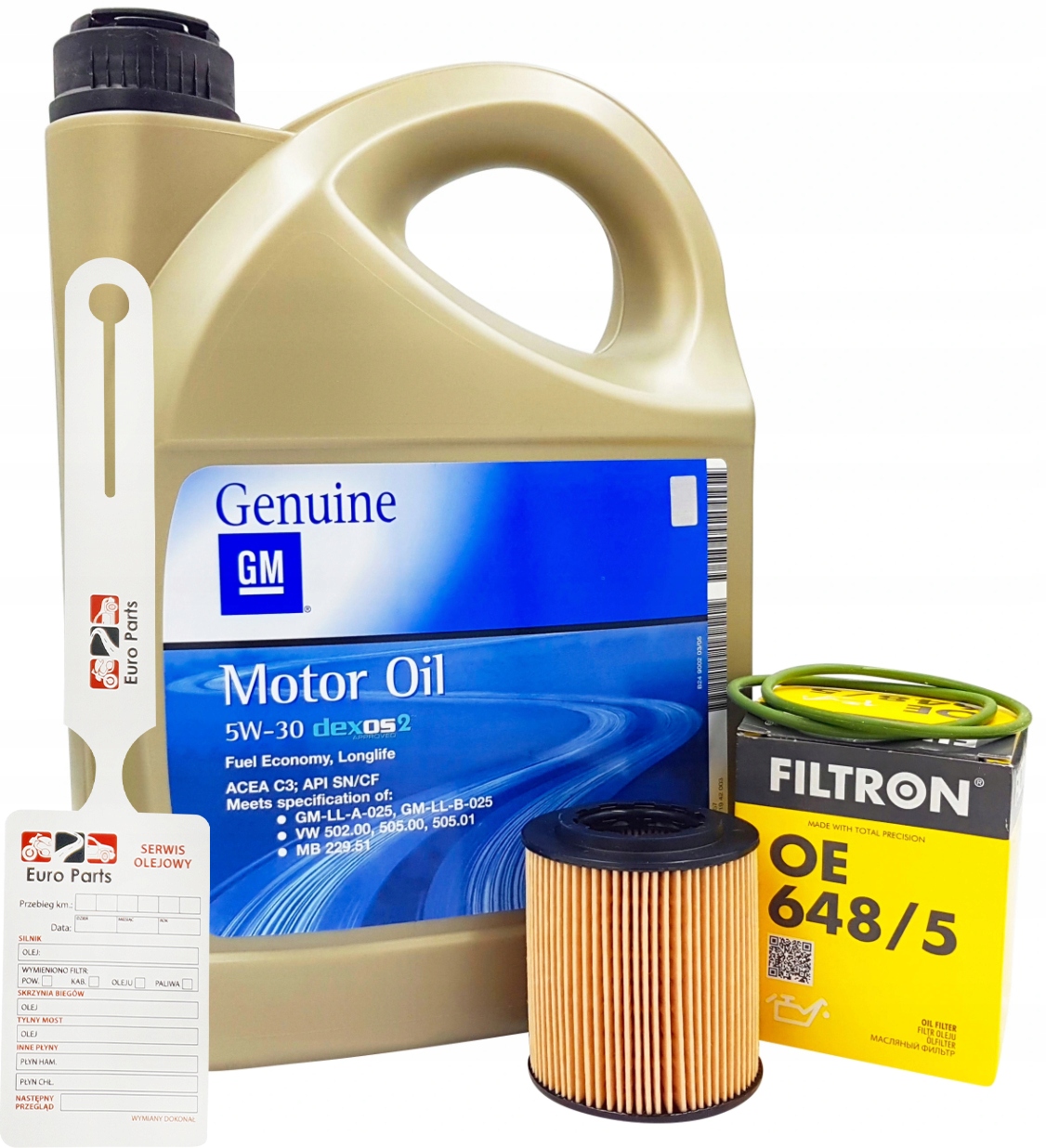 

Olej Syntetyczny Opel 5W-30 5W30 DEXOS2 5L OE648/5