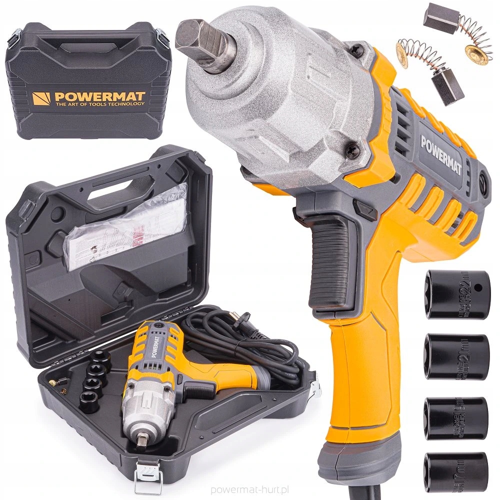 Powermat PM-EKU-2100M Elektrický rázový uťahovák 800Nm