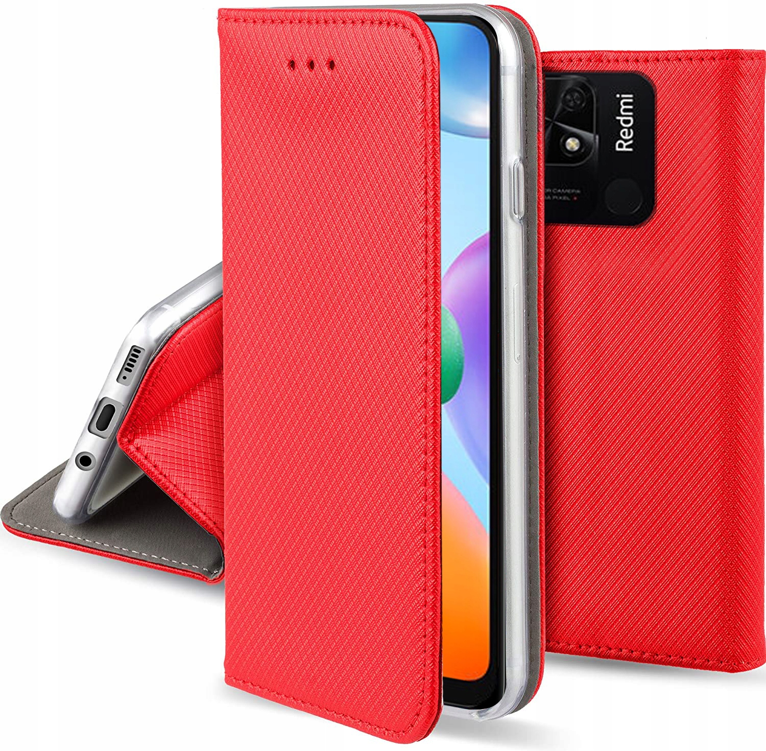 

Etui do Xiaomi Redmi 10C Magnet Smart Case Szkło