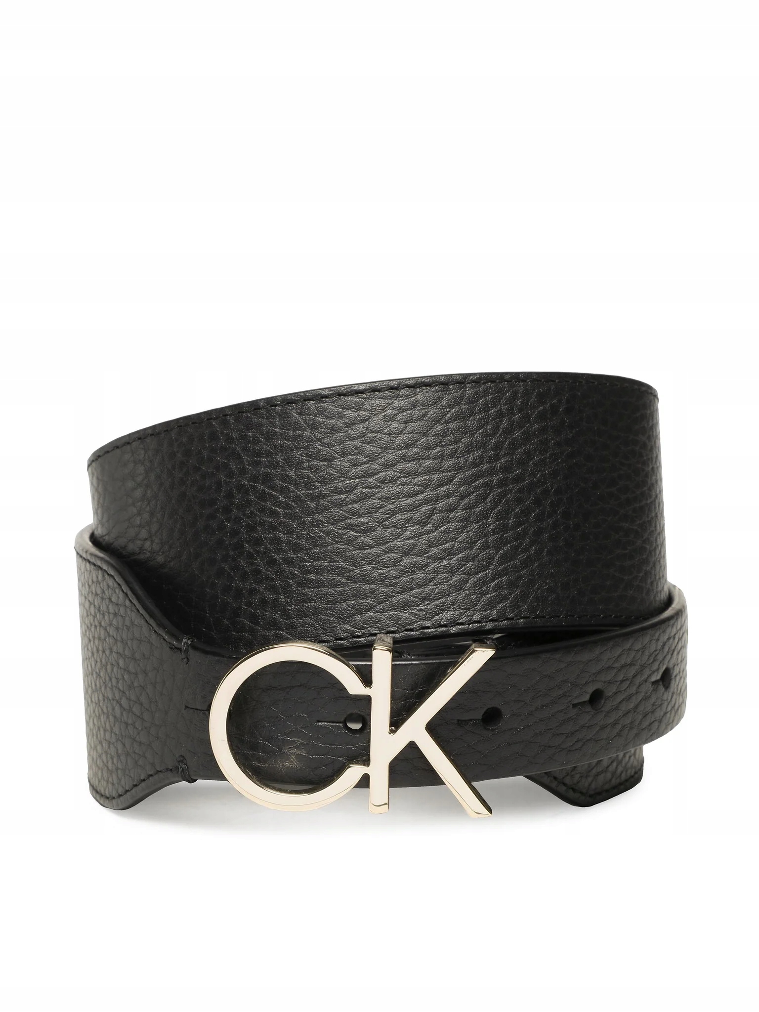 Calvin Klein Pásek Dámský Re-Lock High Waist Belt 50Mm K60K610382 Černý 80