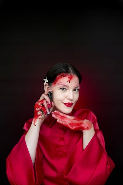 Sztuczna Krew spray Halloween 30 ml Marka Party Deco