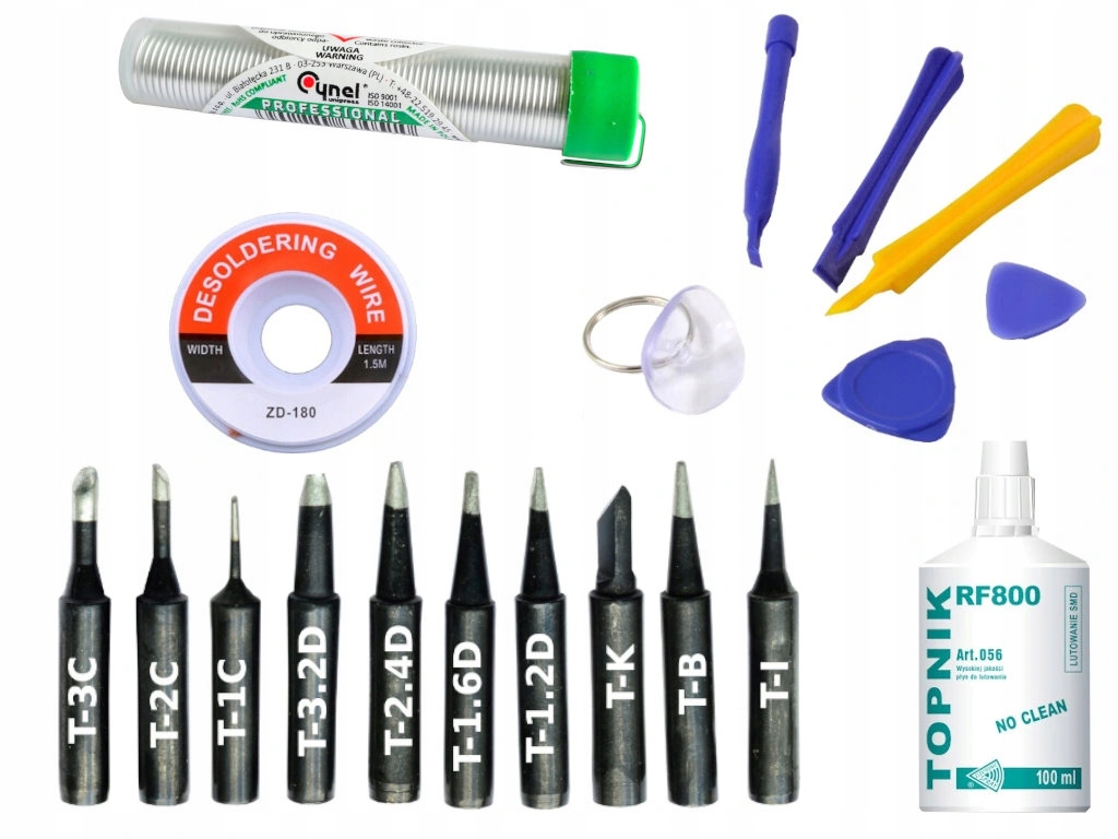 

Groty*otwieracze*cyna Topnik*plecionka ***zestaw**