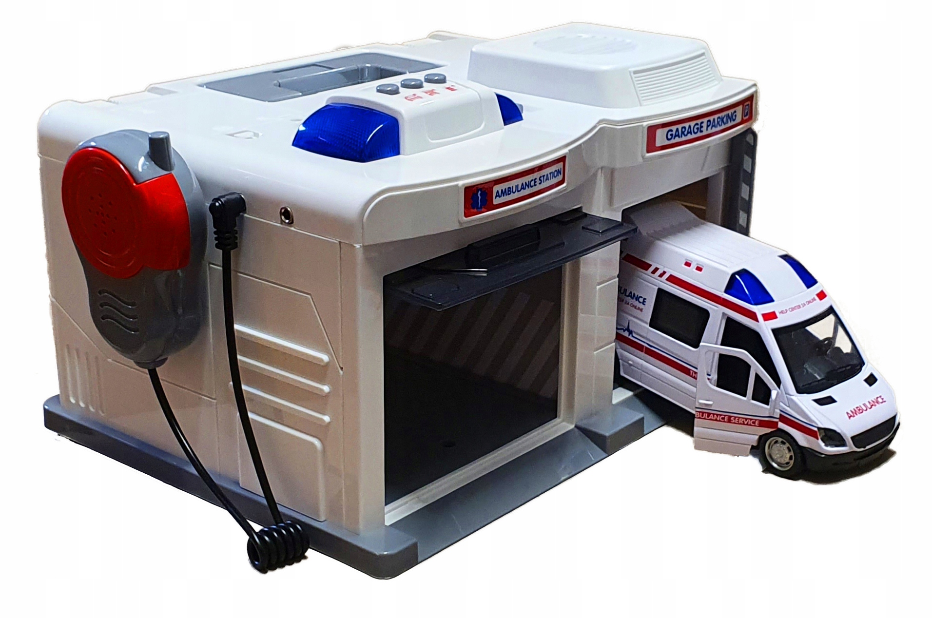 Auto Ambulans + Baza Służb Ratunkowych stacja SOS