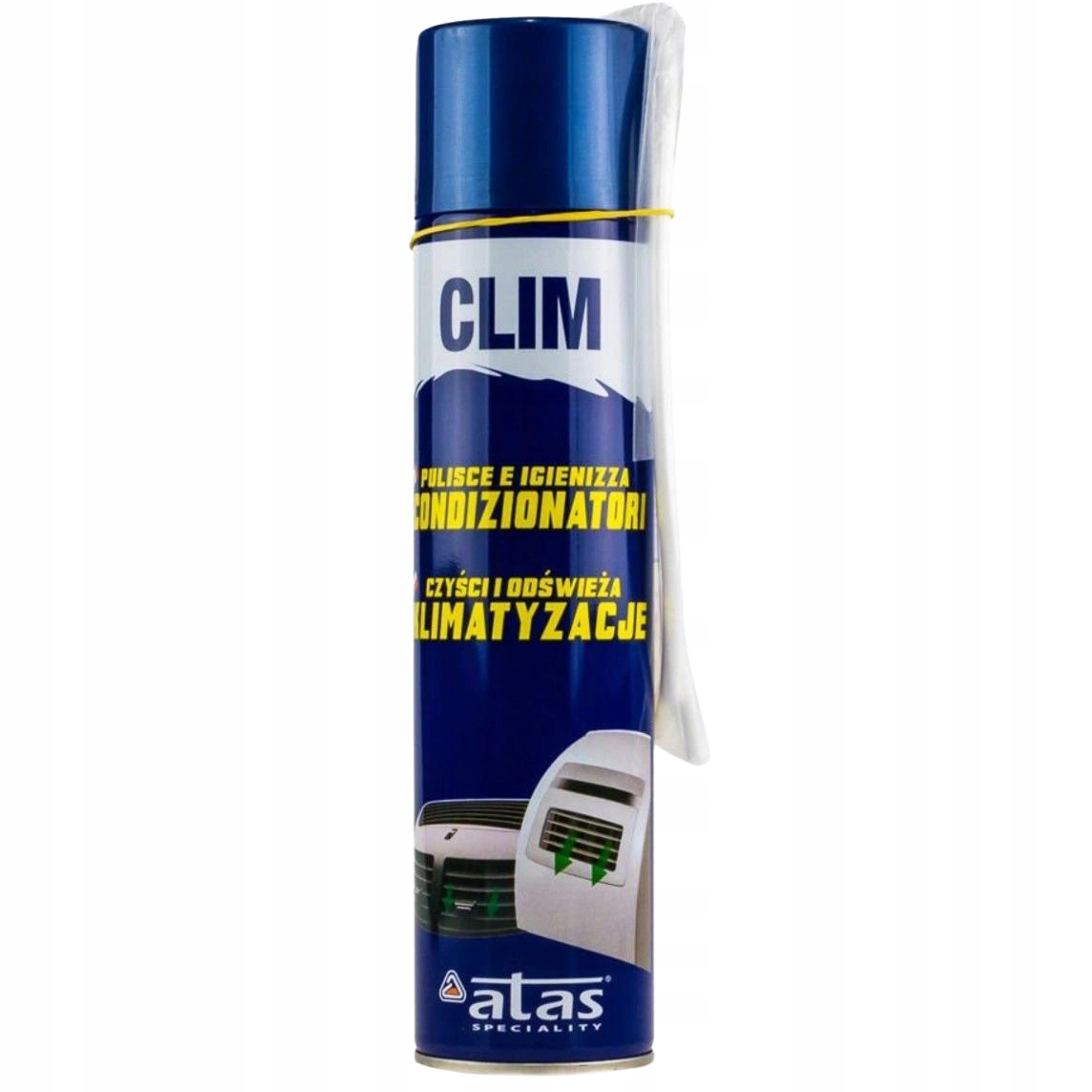 PLAK AIR CLIM 400ML ŚRODEK DO DEZYNFKECJI KLIMATYZACJI Z WĘŻYKIEM MOCNY Producent Atas