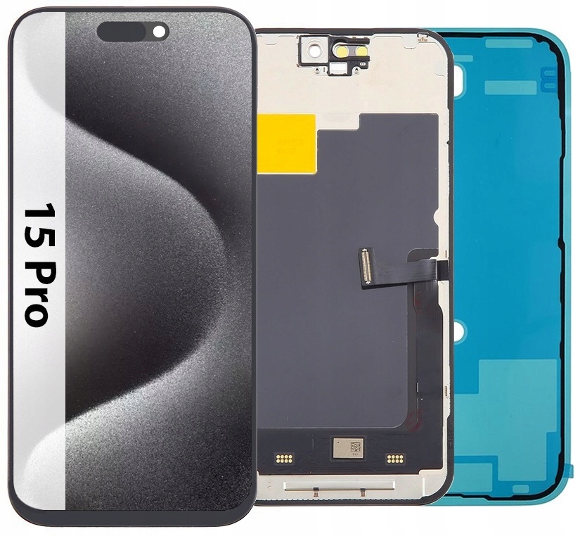 Wyświetlacz Incell do Apple A3102, A2848, iPhone 15 Pro