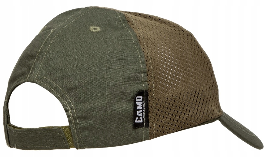 CZAPKA Z DASZKIEM TAKTYCZNA KHAKI MESH Z SIATKĄ Płeć uniseks