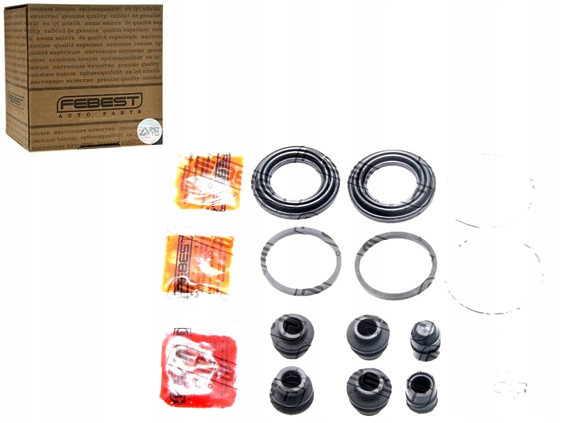 ZESTAW NAPRAWCZY ZACISK HAMULCOWY TYLNY TOYOTA RAV4