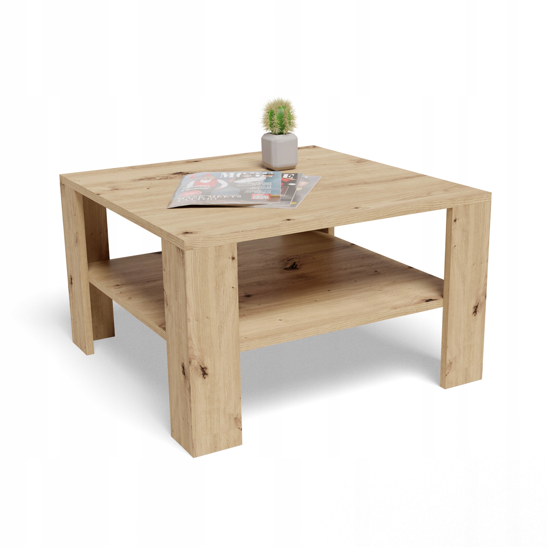 Lavica konferenčný stolík 68x68 Nízka EX3 artisan 18 mm