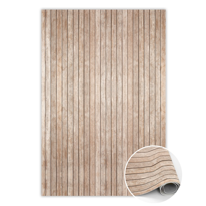 

Ozdobny modny mata dywan Deska w paski 60x90 cm