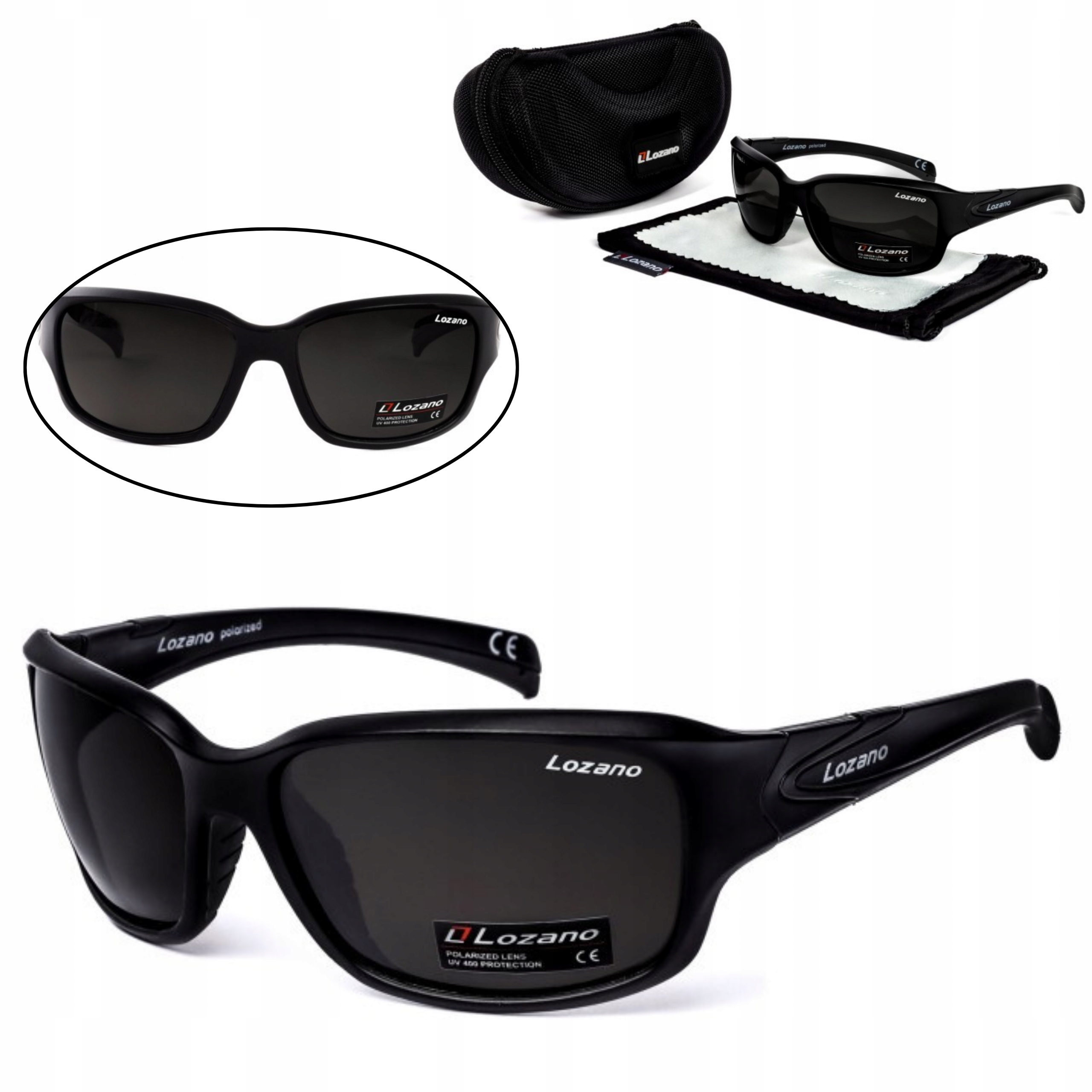 Pánské Sportovní Polarizační Sluneční Brýle Pro Aktivní Osoby Pouzdro