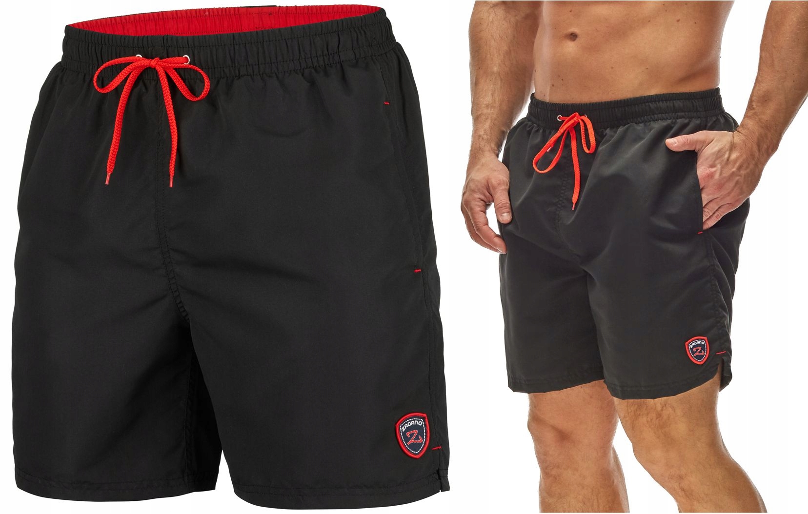 

Szorty Męskie kąpielowe spodenki długie 3XL Zagano