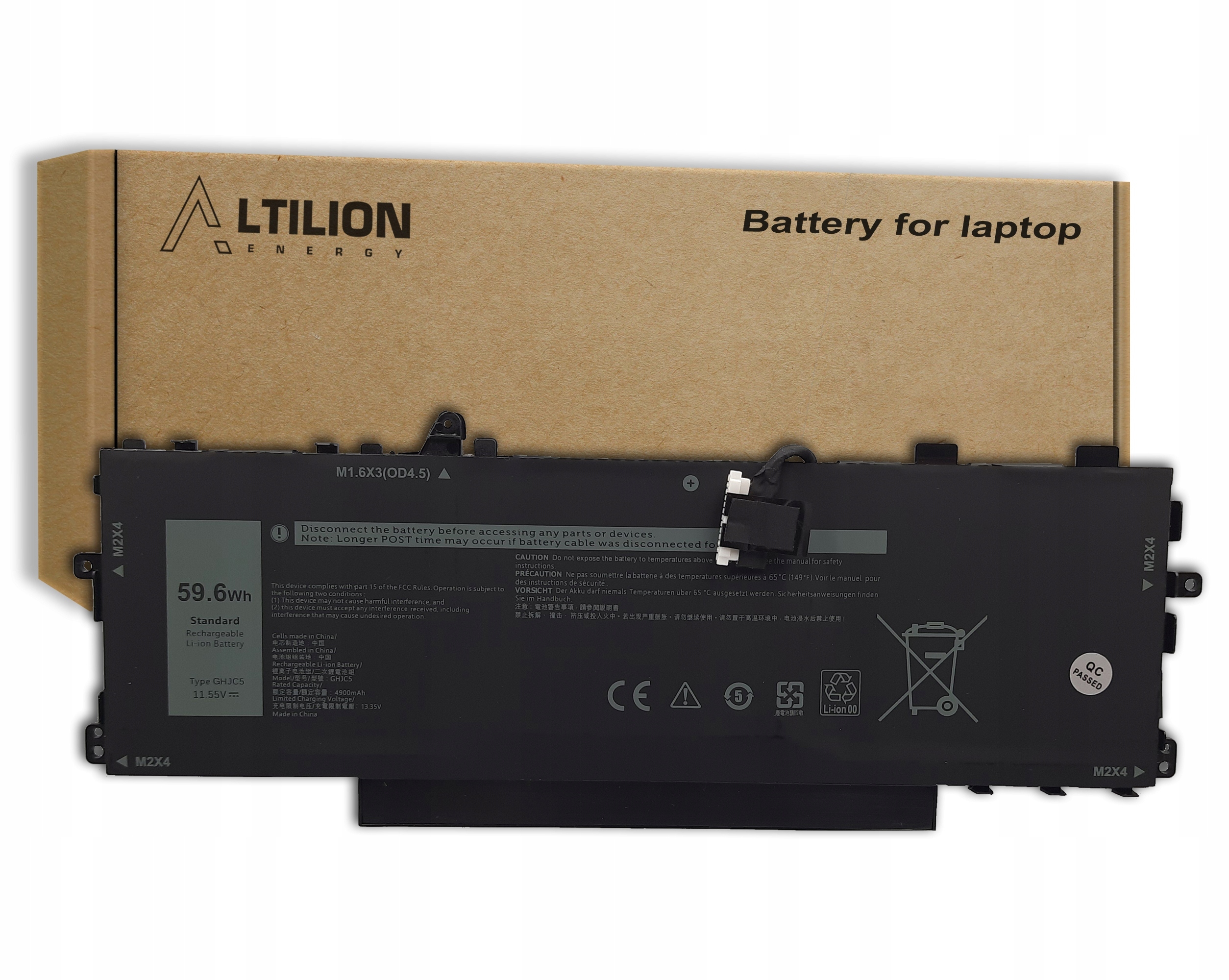 Batéria GHJC5 pre Dell Latitude 9420 2-v-1 Dell Latitude 9430 2-v-1