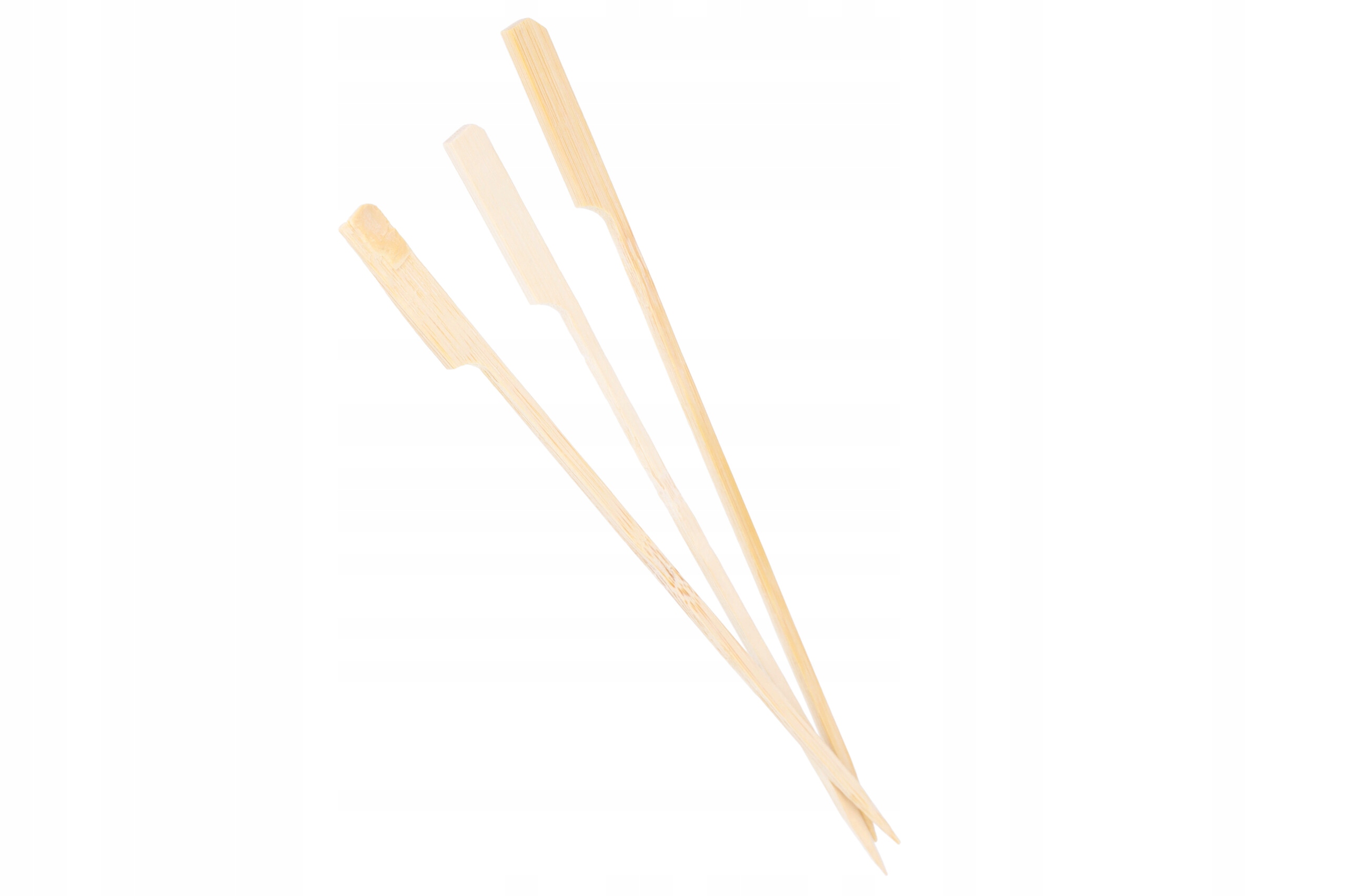 PATYCZKI DO SZASZLYKÓW Drewniane Szpikulce 20 cm Wykałaczki Bambusowe x50 EAN (GTIN) 5903822674310