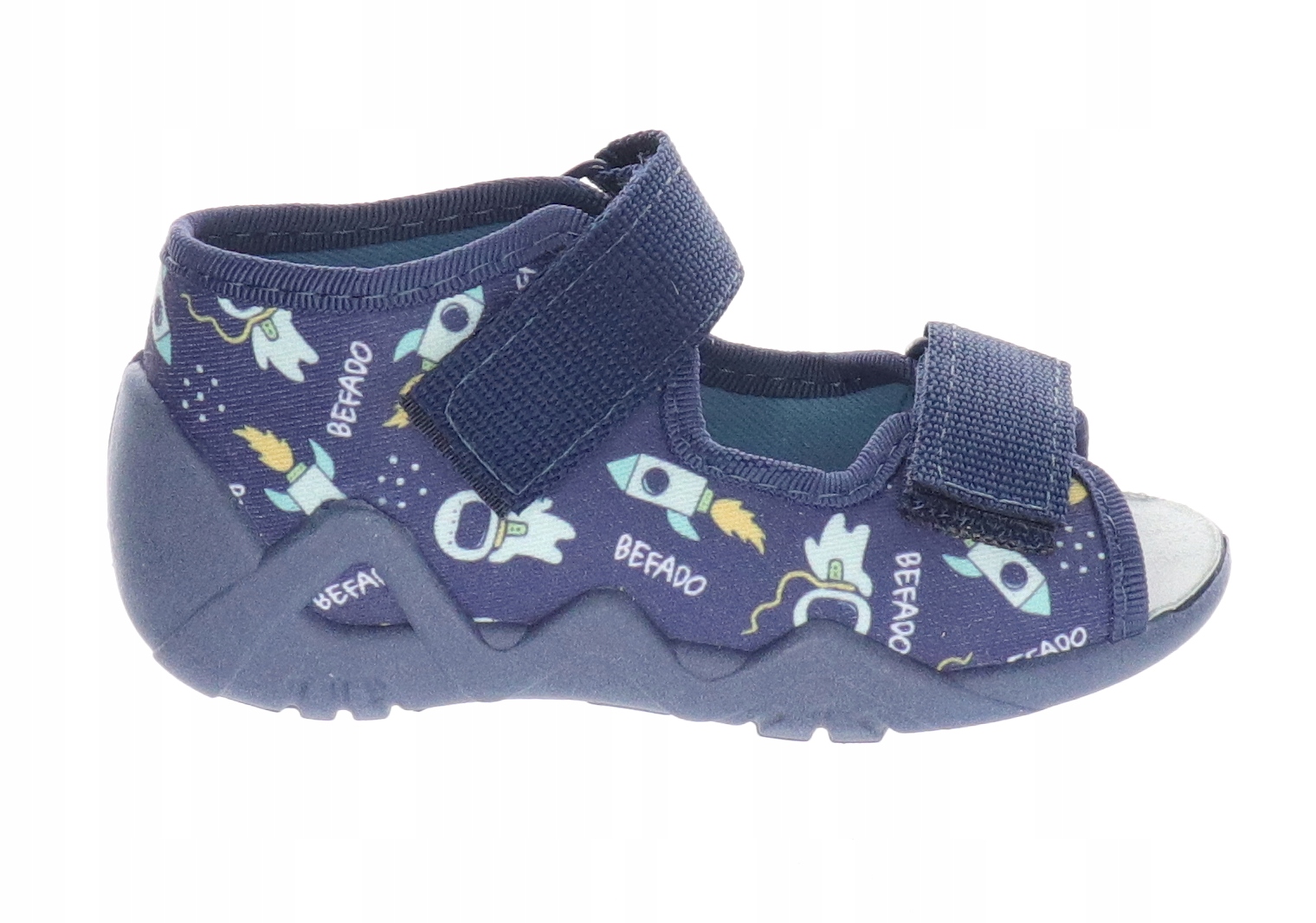 BEFADO SNAKE SANDAŁY SANDAŁKI BUTY TEKSTYLNE KAPCIE 350P046 R.25 Marka Befado