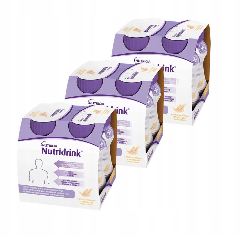 Nutridrink o smaku waniliowym 12 x 125 ml