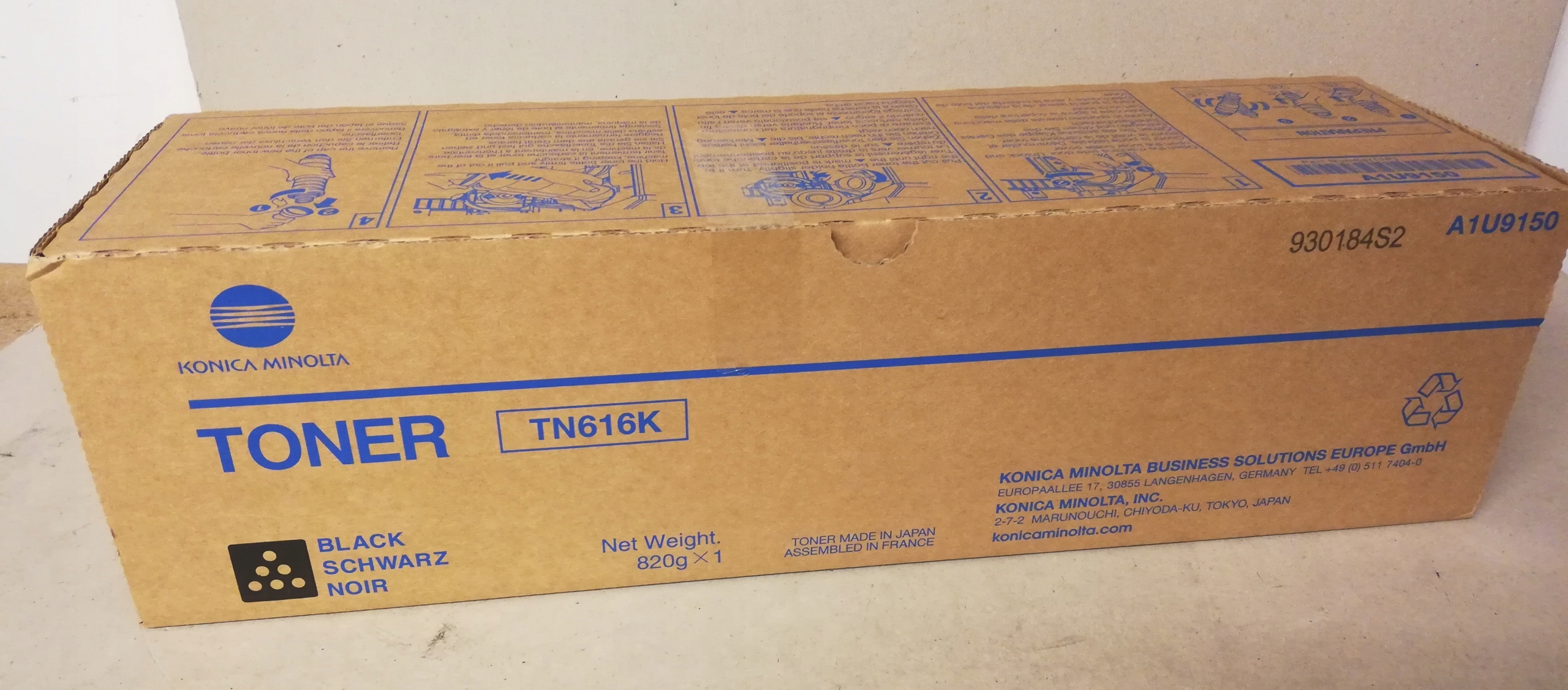 Toner TN-616K-L TN-616 K L A1U9152 C6000L C6000 na 37 350 kópií