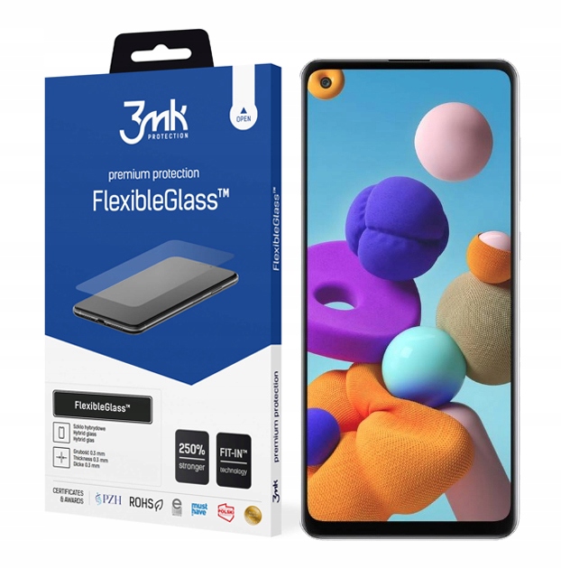 

Szkło 3MK FlexibleGlass do Samsung A217 A21s
