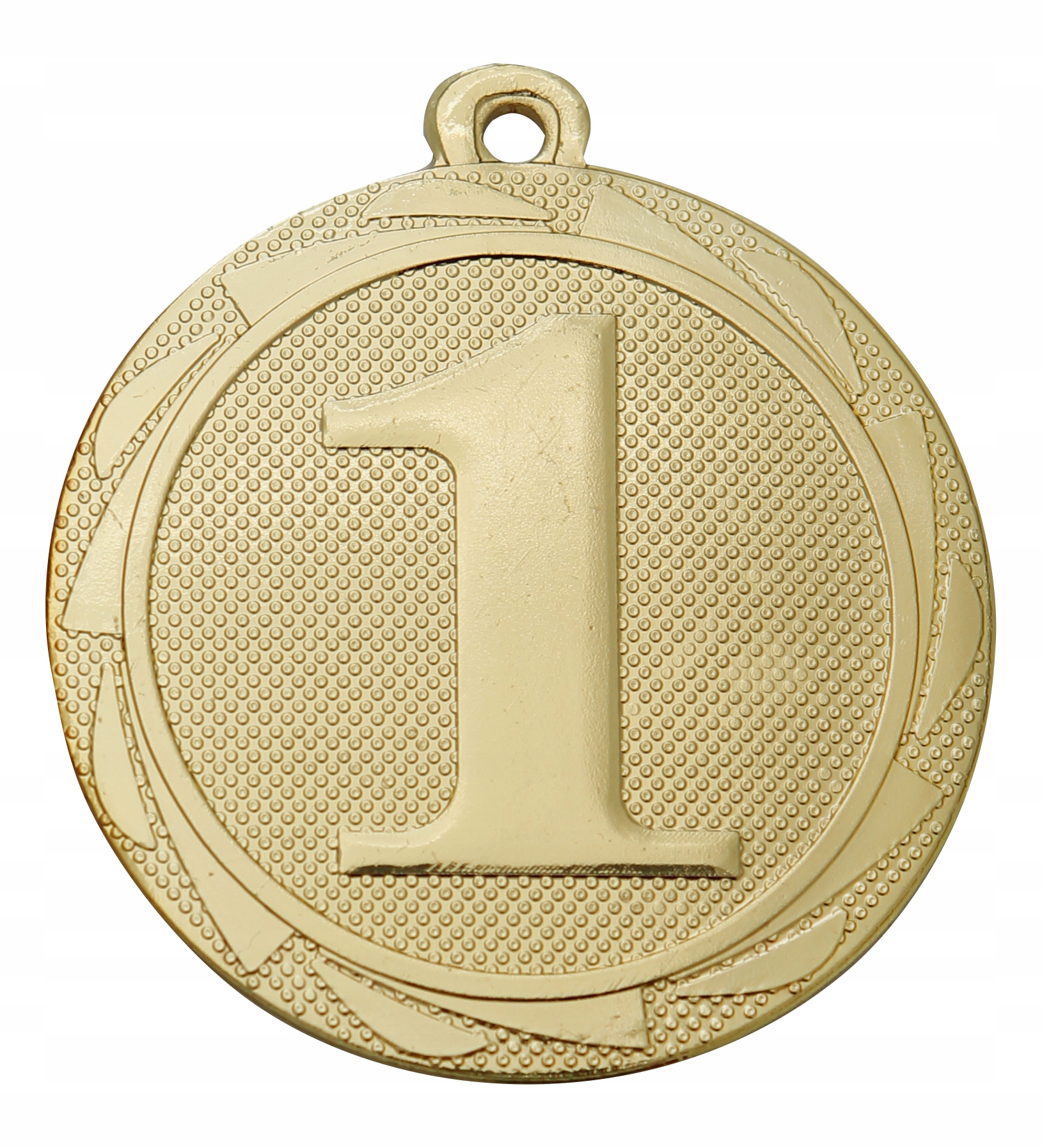 

Złoty Medal Jedynka "1" 45mm Wstążka