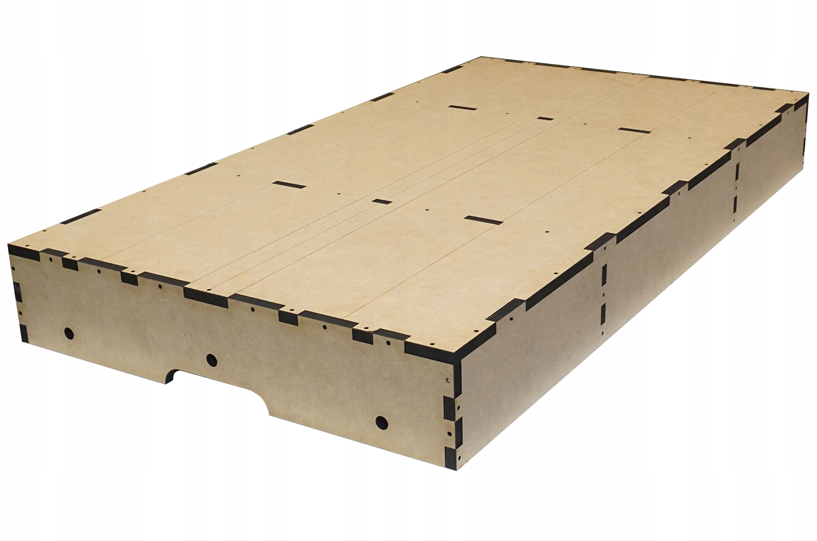 Stacionární fremo modul plochý 500x900 mm, krabička na maketu z Mdf