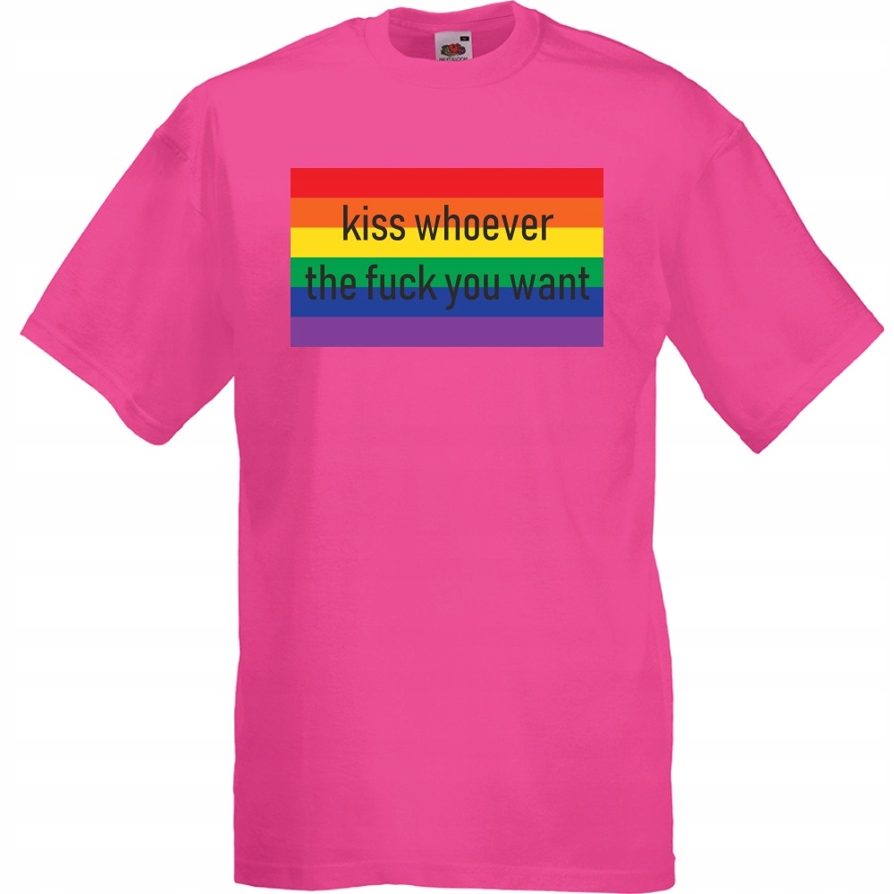 

Koszulka Lgbt marsz równości M fuksja