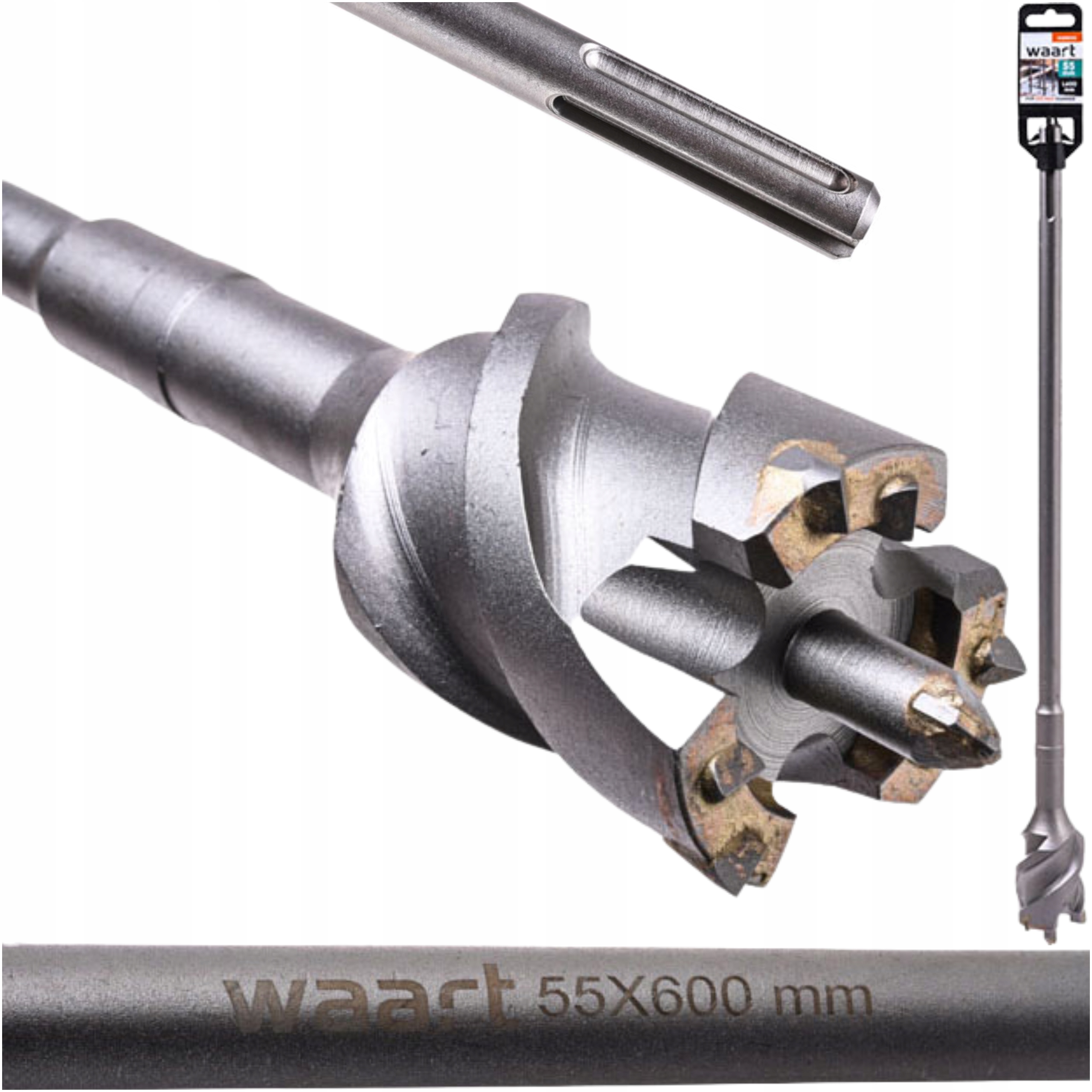 Wiertło przebiciowe na SDS-max 55x600 mm