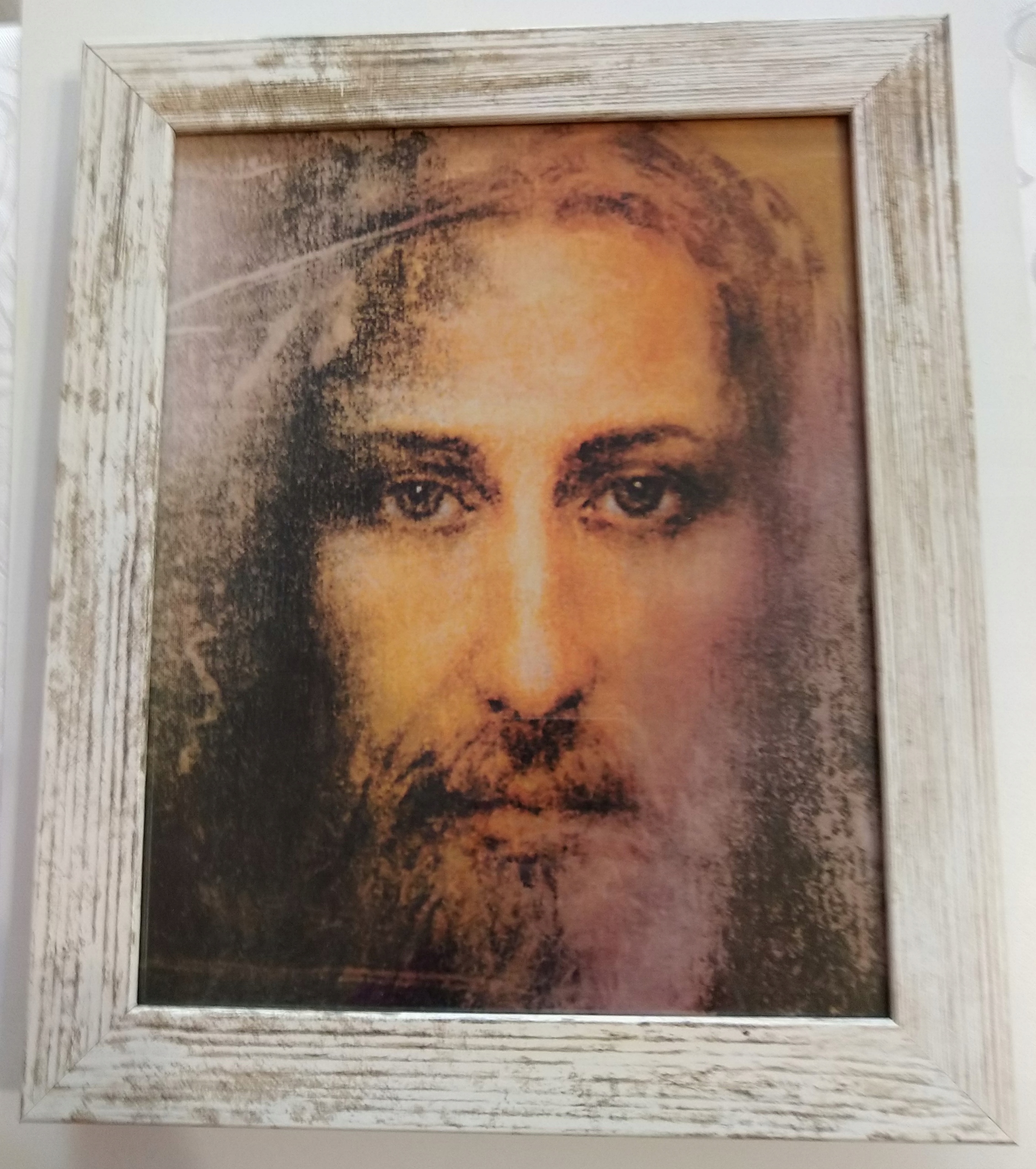 Obraz Jezus Całun Turyński kolor 30x25
