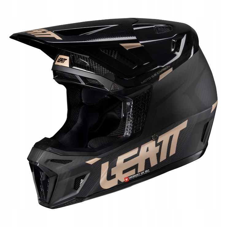 Leatt Kit Moto 9.5 Carbon Kask Off-road S Okuliarmi M