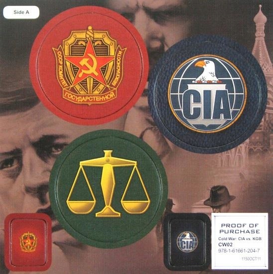 Zimna wojna CIA vs. KGB GRA STRATEGICZNA Galakta Producent Galakta.