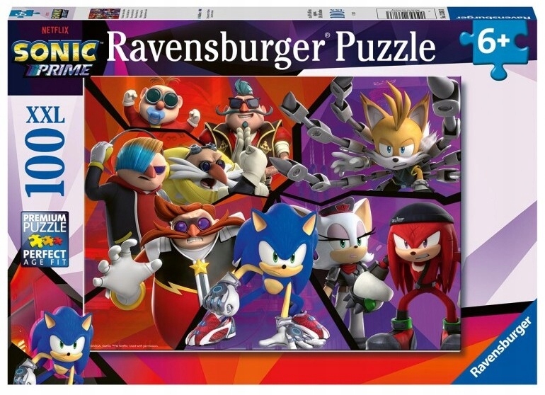 

Puzzle dla dzieci 2D 100: Sonic Prime (13383)