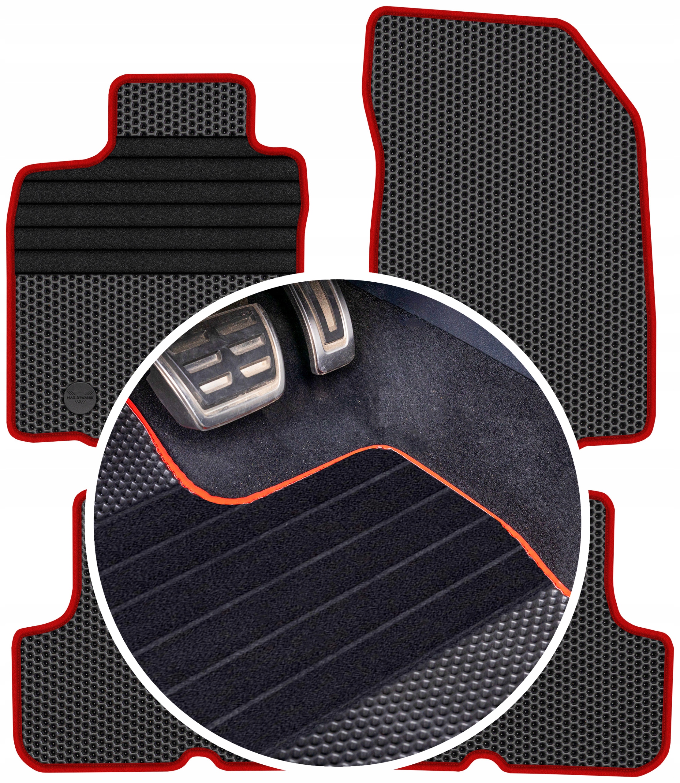 Dacia Duster I 2010-2013 Gumové koberce Eva Eternity Plastry Medu