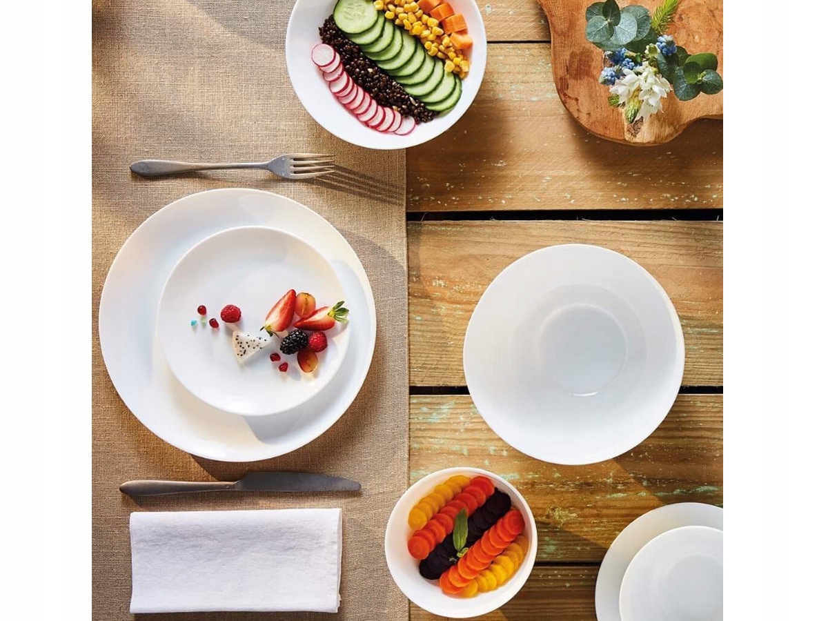 Talerz deserowy 19 cm biały DIWALI LUMINARC Marka Luminarc