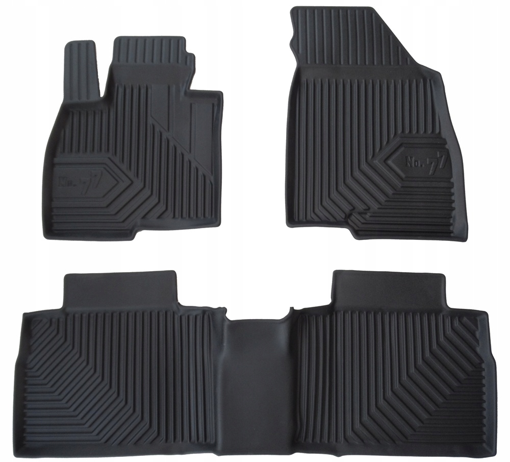 Dywaniki Gumowe Jaecoo 7 J7 od 2024- Korytka 77