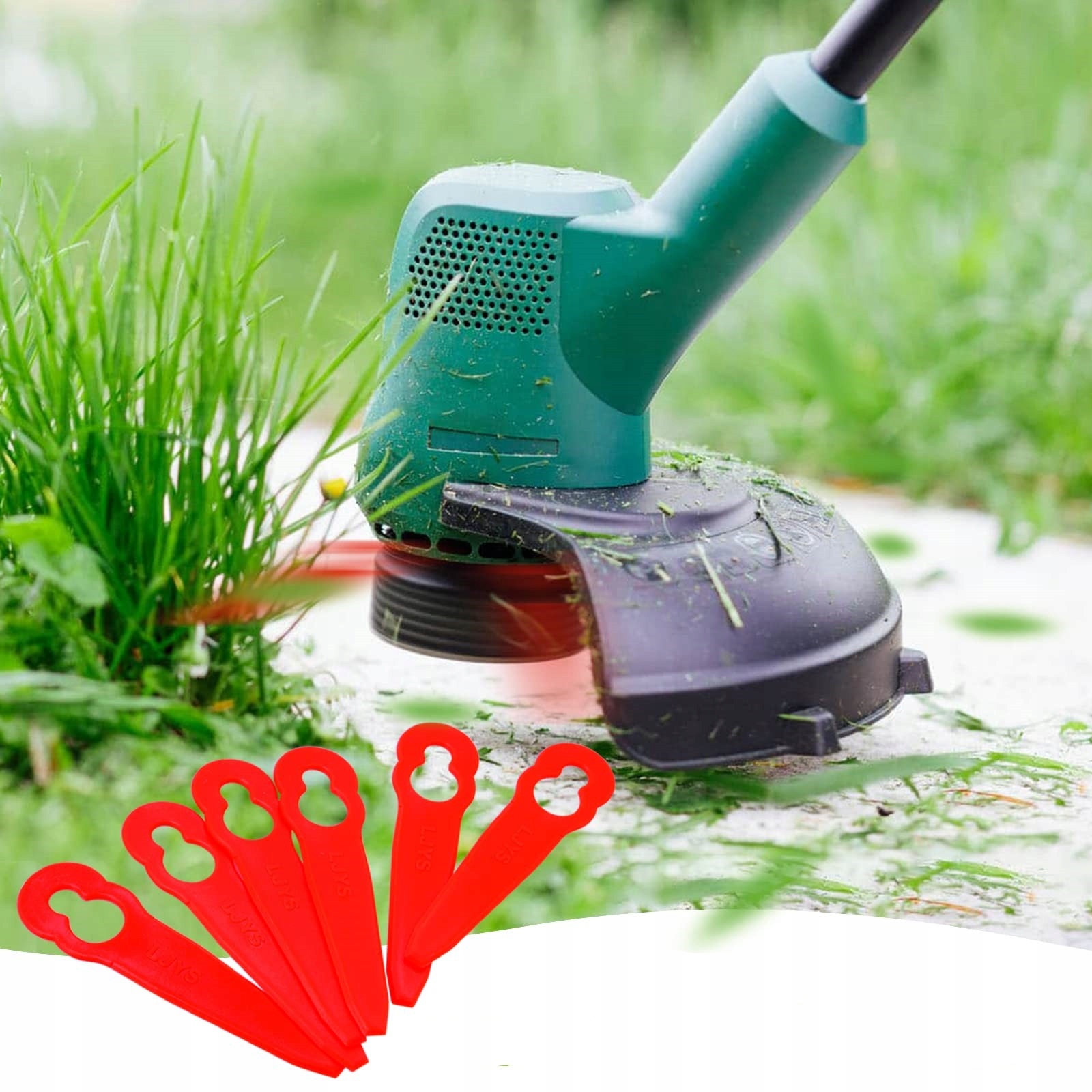 ZESTAW 100 szt Ostrza do Podkaszarek Einhell Kod producenta 7788387312211