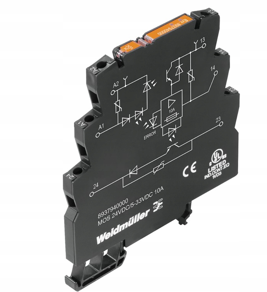 Polovodičové relé Mos 24VDC/5-33VDC 10A 8937940000