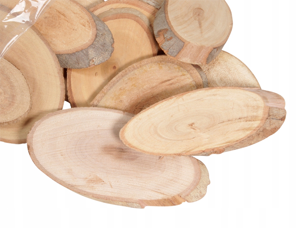 

Plastry brzozy 20szt. Naturalne 10-12cm stroik